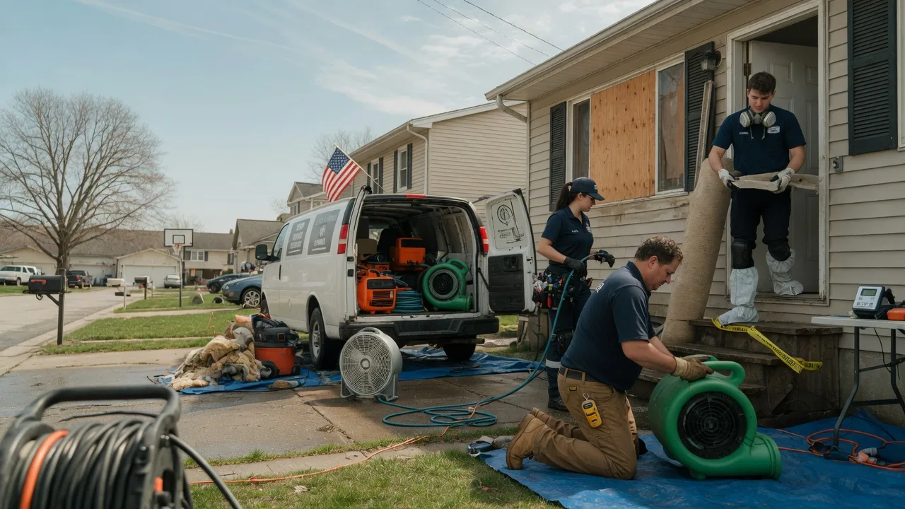 Water Damage Restoration in Saint Paul, IN near me